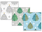 Snowbird Tree Gift Wrap